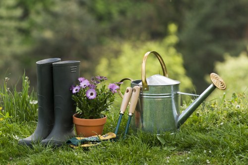 Local transfer station handling segregated landscaping materials